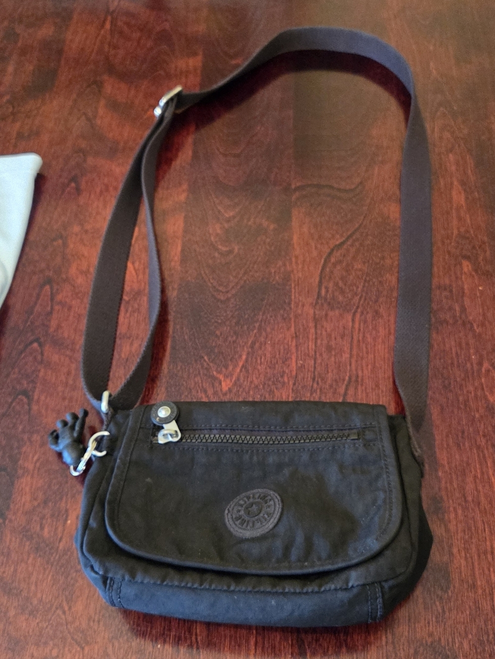 Kipling Black Small Crossbody Shoulder Bag
